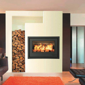 14kw Slow Combustion Built In Fireplace