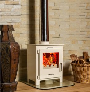Nero White fireplace